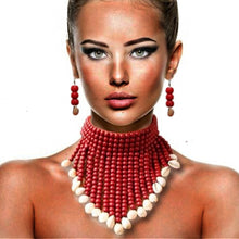 Load image into Gallery viewer, African Statement Chunky Jewelry Set