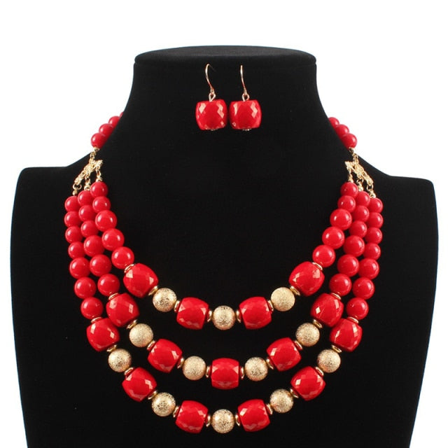 Pearl Multi Layer Beads Jewelry