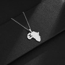Load image into Gallery viewer, Africa Map Berbers Pendant Necklaces
