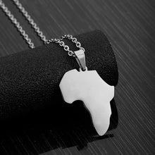 Load image into Gallery viewer, Africa Map Berbers Pendant Necklaces