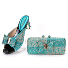 Load image into Gallery viewer, Nigeria Dinner Shoe and Bag