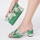 Nigeria Party Shoe And Bag