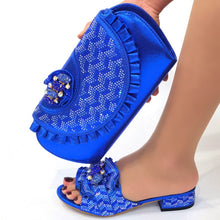 Load image into Gallery viewer, Rhinestone Woman Shoes And Bag