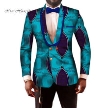 Load image into Gallery viewer, African Men Blazer Notched
