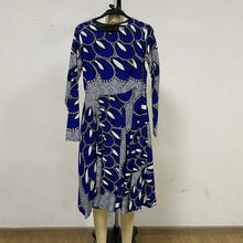 Load image into Gallery viewer, High Quality Wax Ankara Dress