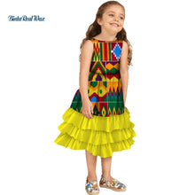 Load image into Gallery viewer, Girls Multi-layered Ruffle Dress