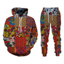 Ethnic Style 3D Printed Tracksuit