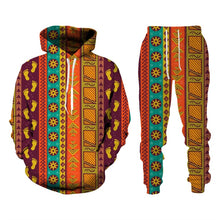 Load image into Gallery viewer, Ethnic Style 3D Printed Tracksuit