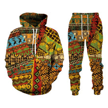 Load image into Gallery viewer, Ethnic Style 3D Printed Tracksuit