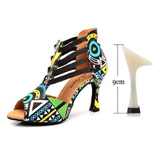 Load image into Gallery viewer, Ankara Ladies Dance Shoes